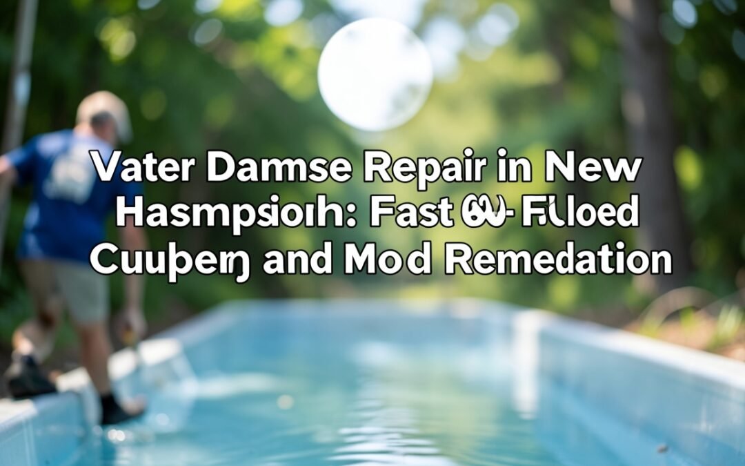 Water Damage Repair in New Hampshire: Fast Flood Cleanup and Mold Remediation
